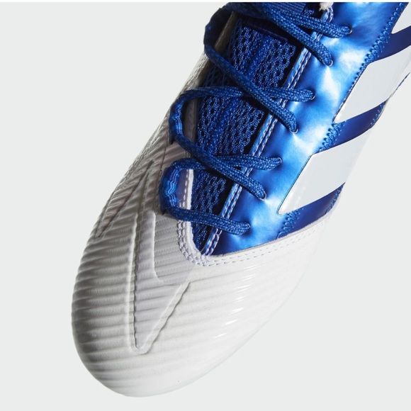 Adidas Freak Carbon Low Football Cleats White/Royal Blue F97398 Mens 18 NEW - Picture 4 of 9